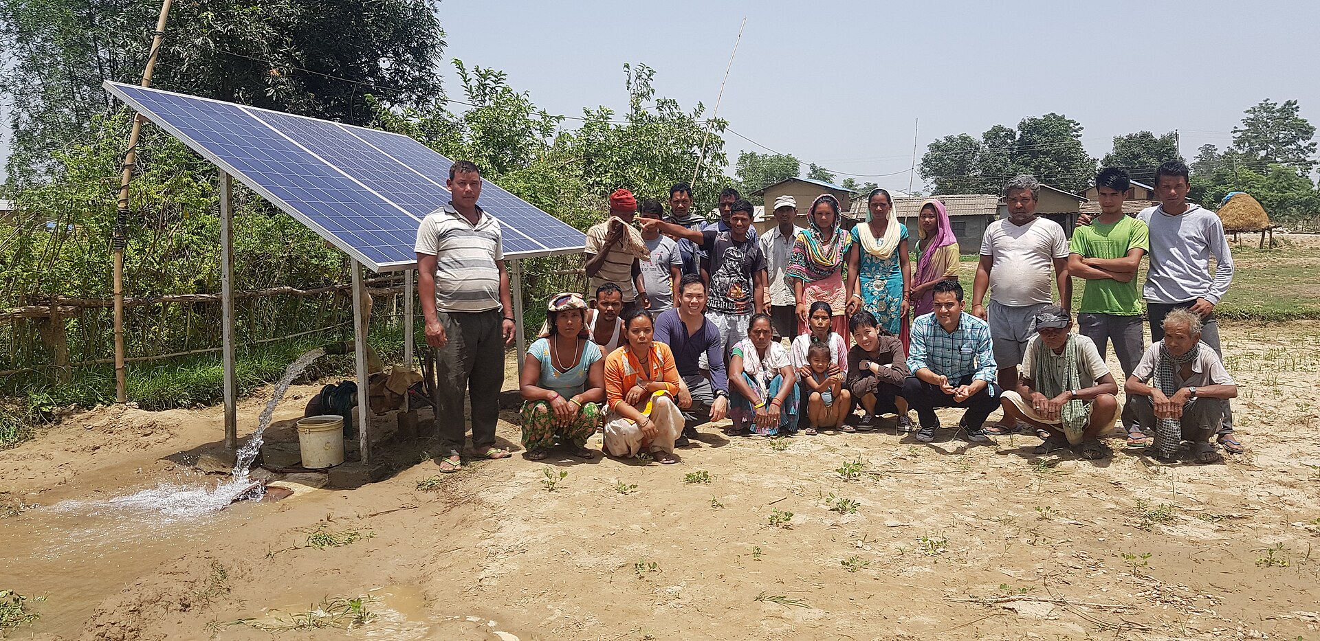 Solar water pump